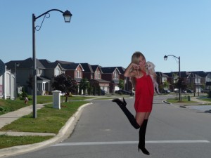 city girl in the suburbs
