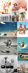 vintage beach photos