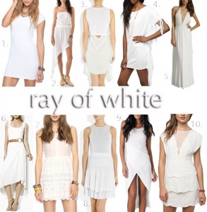 white summer dresses