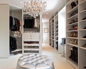 walk in closet chandelier