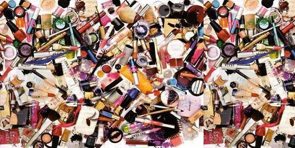 pile of makeup