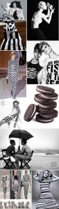 black and white spring trends