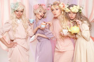pastel tea party