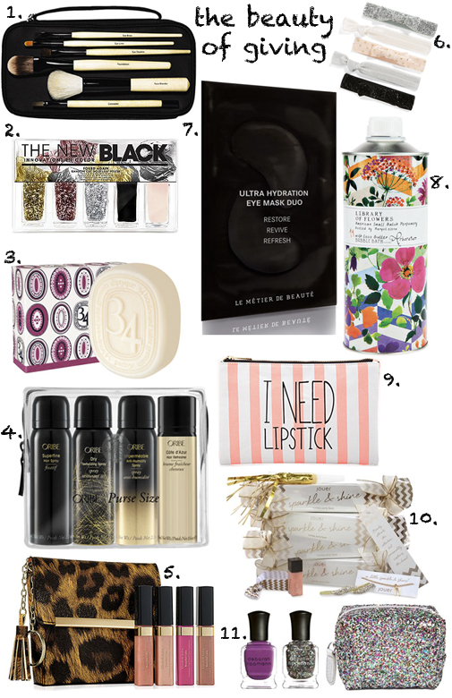 gift guide makeup