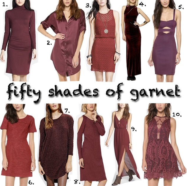 garnet-maroon-burgundy-dresses