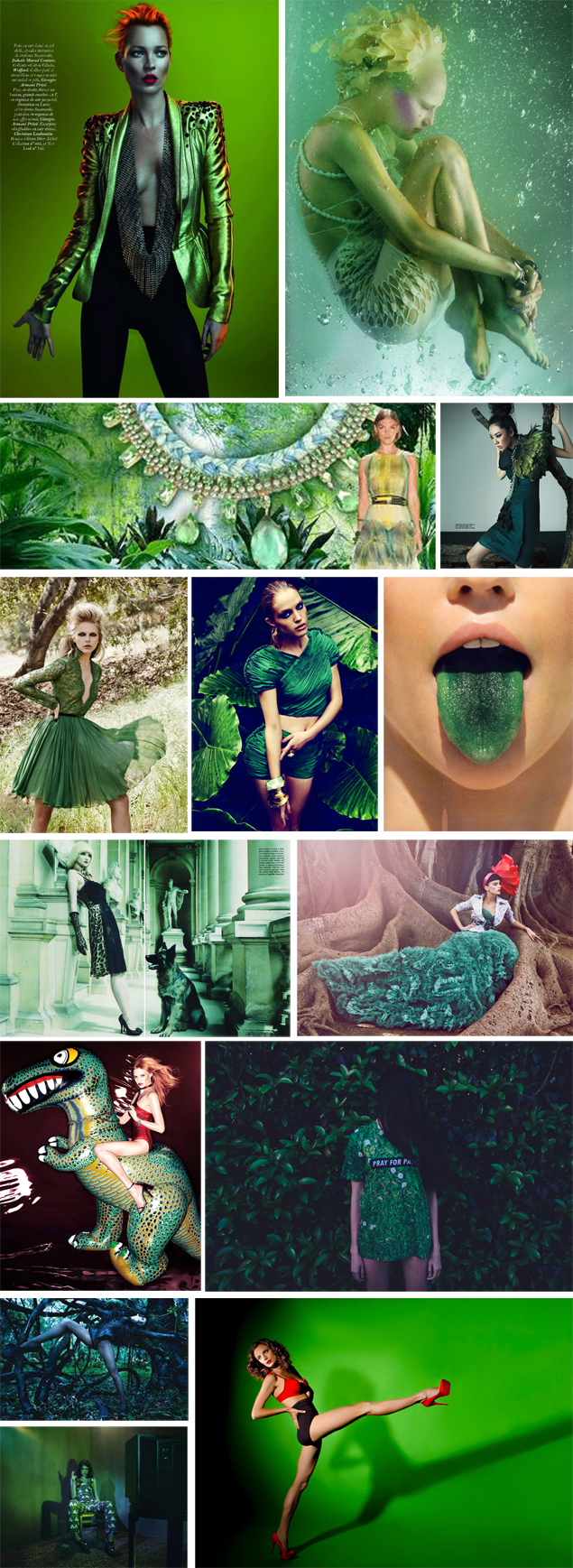 green fashion