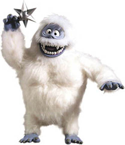 the abominable snowman.