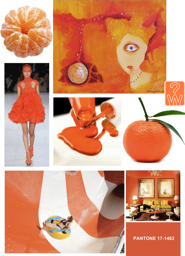 pantone tangerine tango